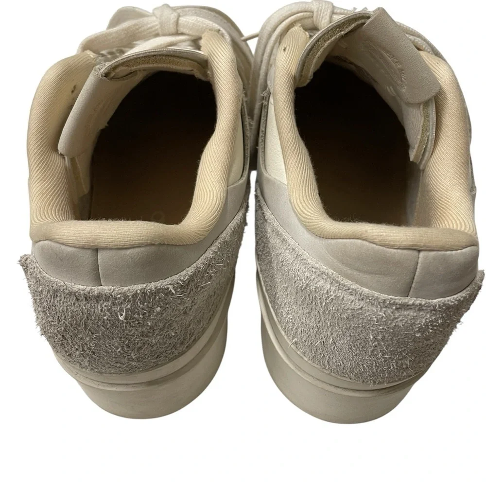 ADIDAS Forum Bonega Core White Sand Strata Sneakers Size